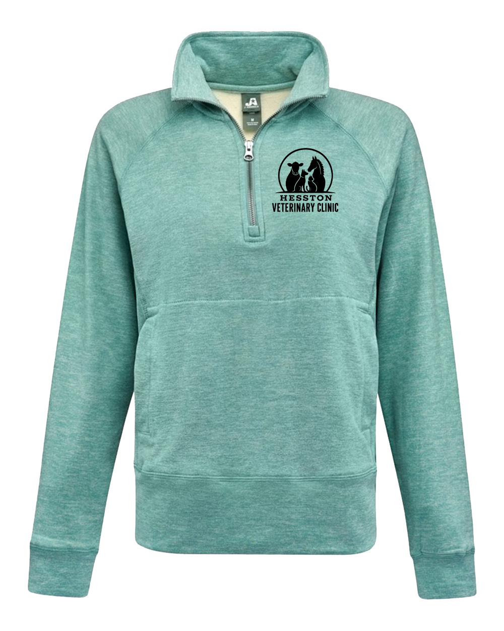 Hesston Veterinary Clinic Fleece 1/4 Zip