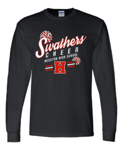 Hesston High School Cheer Long-Sleeve T-Shirt