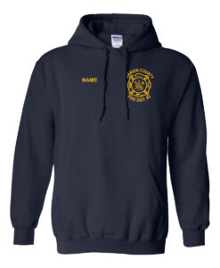 Alternative view of Goessel Fire/Rescue Hooded Sweatshirt