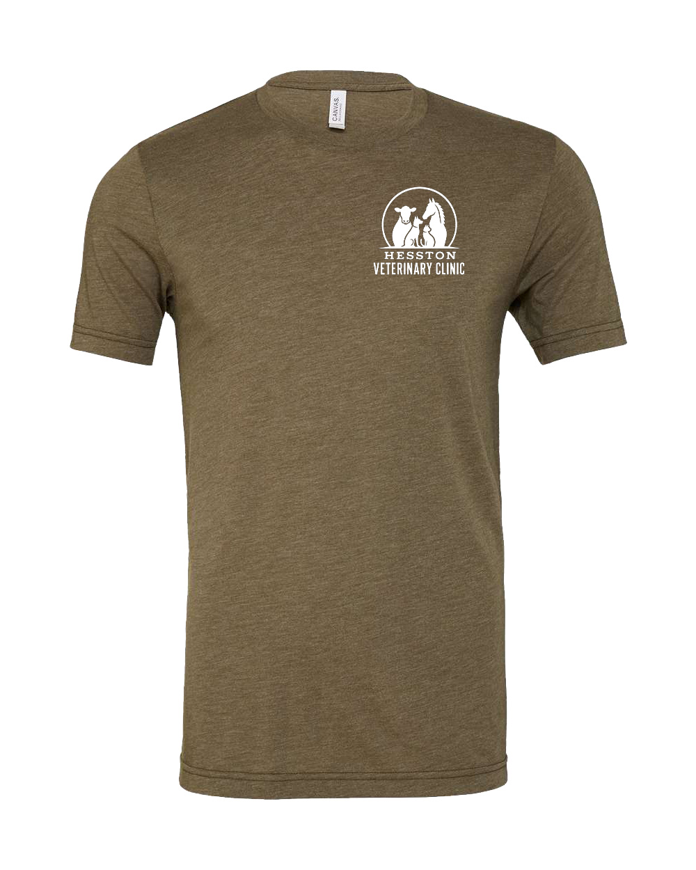 Hesston Veterinary Clinic T-Shirt - Image 6