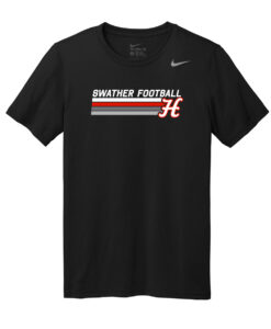 Alternative view of Hesston High School Football "Stripes" Nike Tee