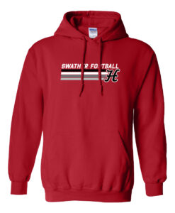 Hesston High School Football "Stripes" Hooded Sweatshirt