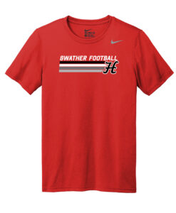 Hesston High School Football "Stripes" Nike Tee