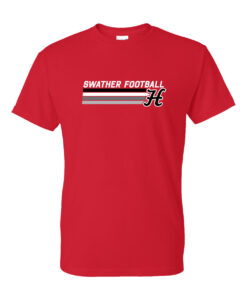 Alternative view of Hesston High School Football "Stripes" Tee
