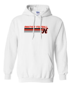 Hesston High School Football "Stripes" Hooded Sweatshirt - Image 3
