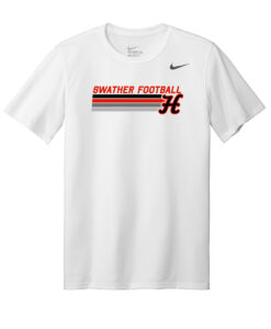 Hesston High School Football "Stripes" Nike Tee - Image 3