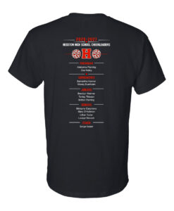 Alternative view of Hesston High School Cheer T-Shirt
