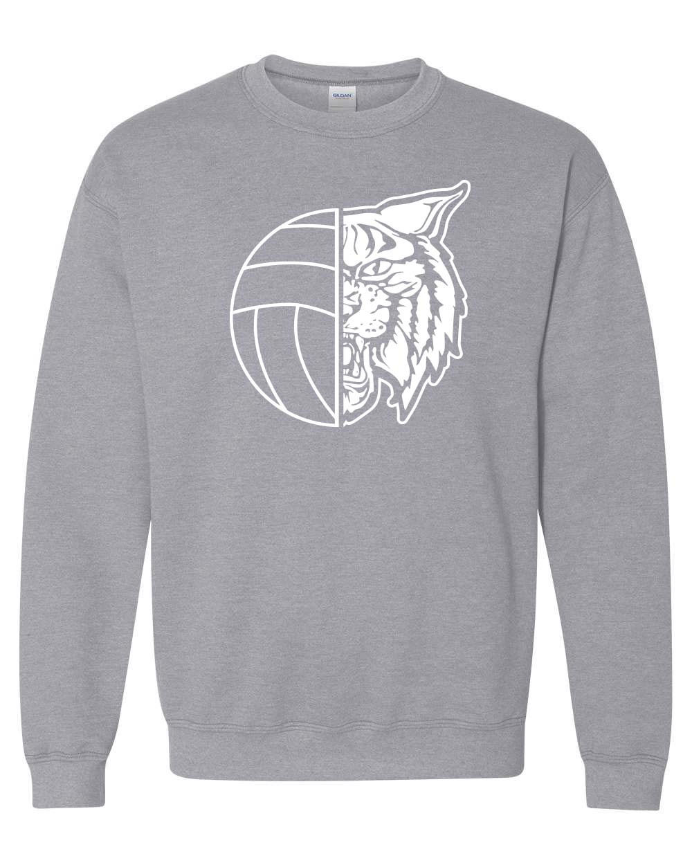 Moundridge Middle School Volleyball Crewneck Sweatshirt - Image 3