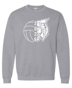 Moundridge Middle School Volleyball Crewneck Sweatshirt - Image 3