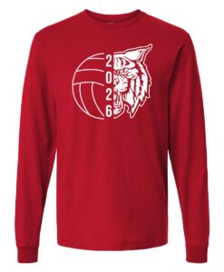 Alternative view of Moundridge Middle School Volleyball Long Sleeve Tee