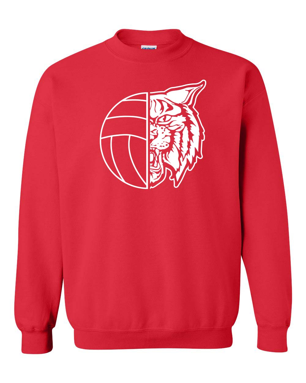 Moundridge Middle School Volleyball Crewneck Sweatshirt - Image 2