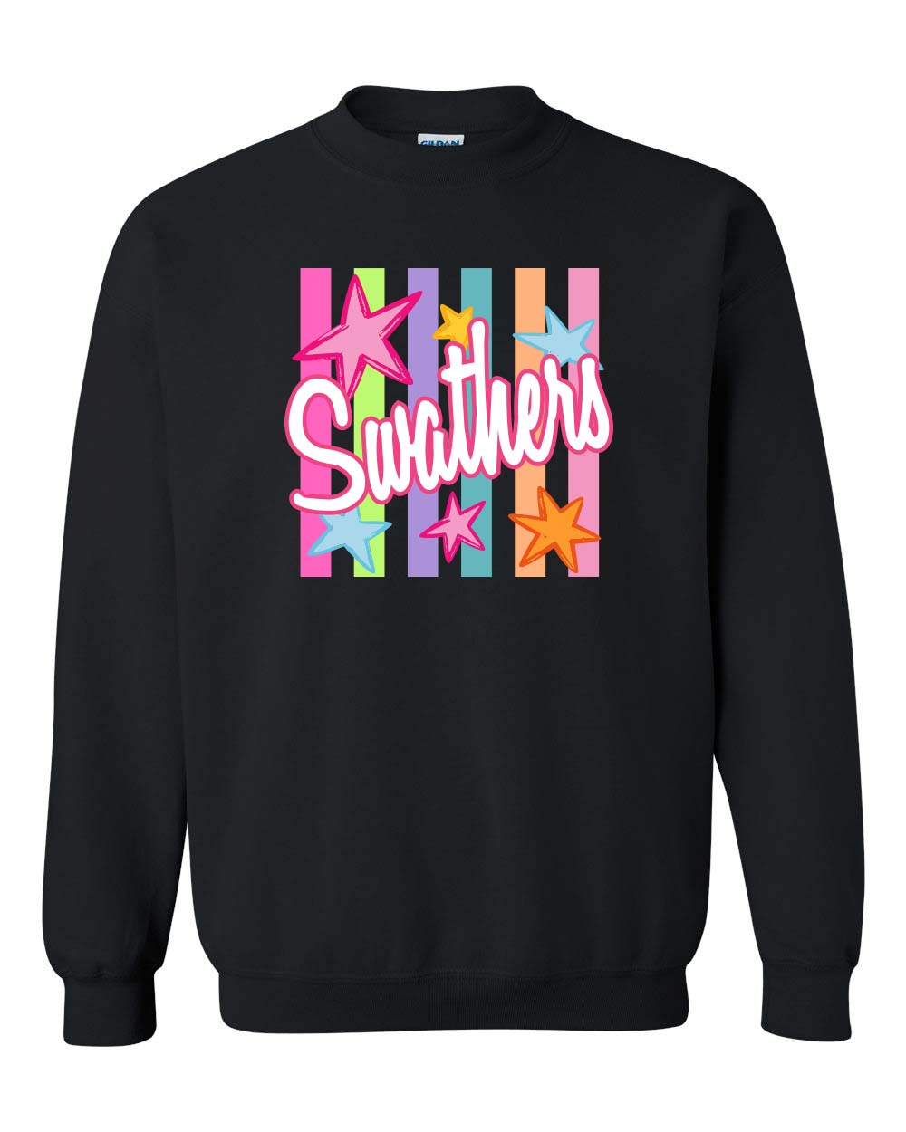 Hesston Swather Stars Crewneck Sweatshirt