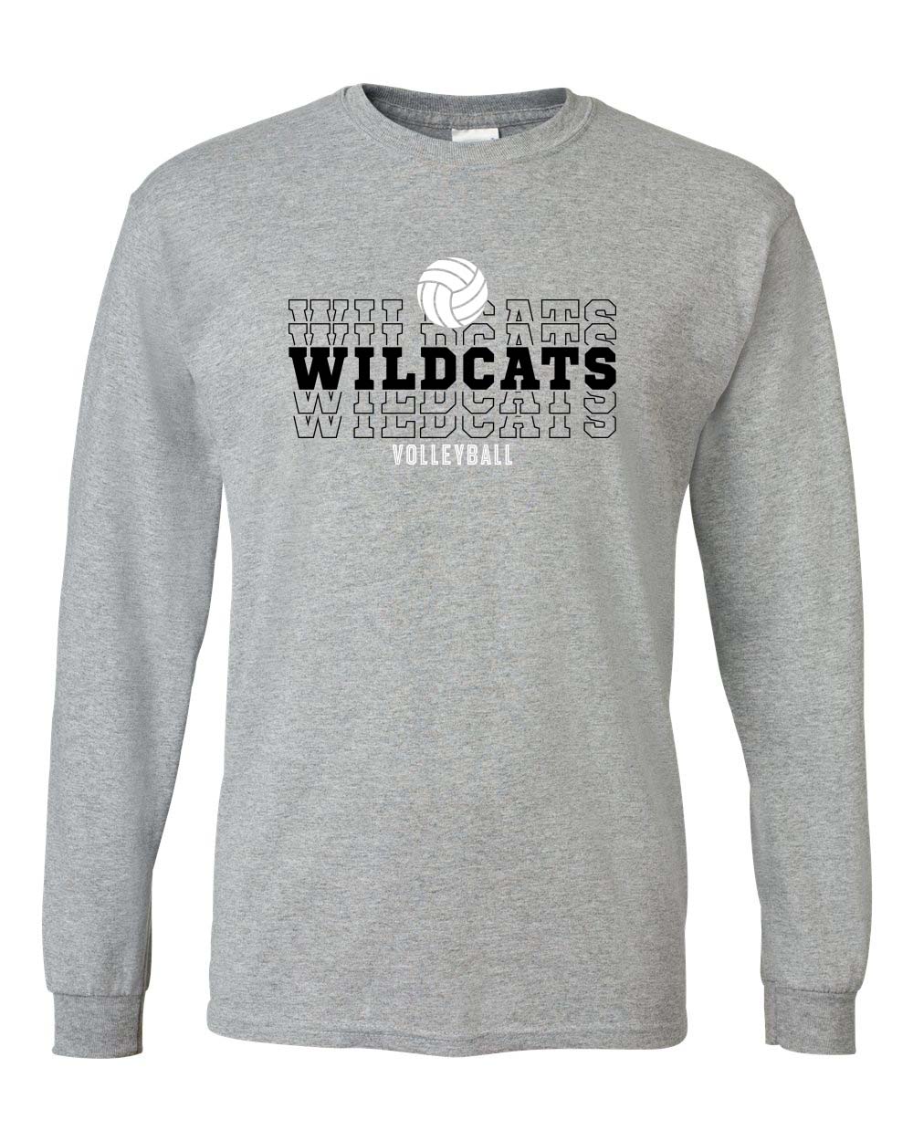 Moundridge Wildcats Volleyball Long-Sleeve T-Shirt - Image 2