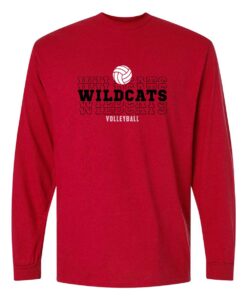 Moundridge Wildcats Volleyball Long-Sleeve T-Shirt