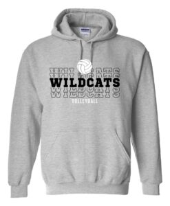 Moundridge Wildcats Volleyball Hooded Sweatshirt