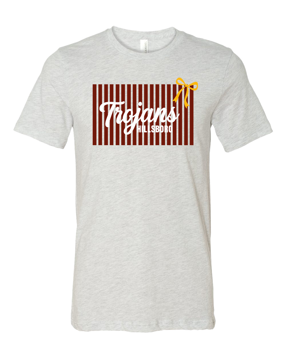 Hillsboro High School Cheer Soft-Style "Bow" T-Shirt