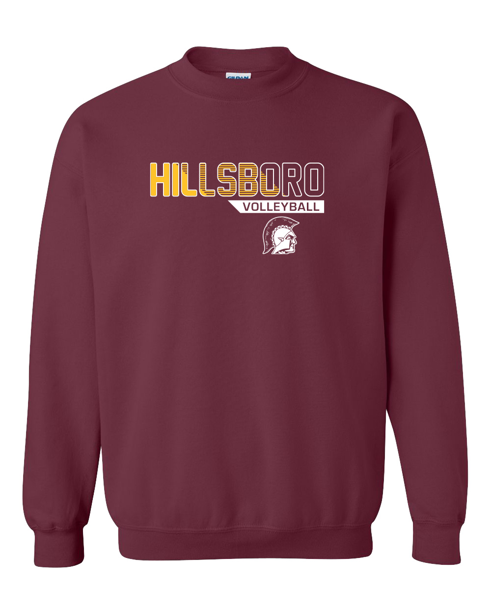 Hillsboro High School Volleyball Camp Crewneck Sweatshirt - Image 2