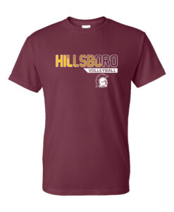 Hillsboro High School Volleyball Camp T-Shirt - Image 3