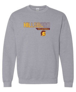 Hillsboro High School Volleyball Camp Crewneck Sweatshirt - Image 3