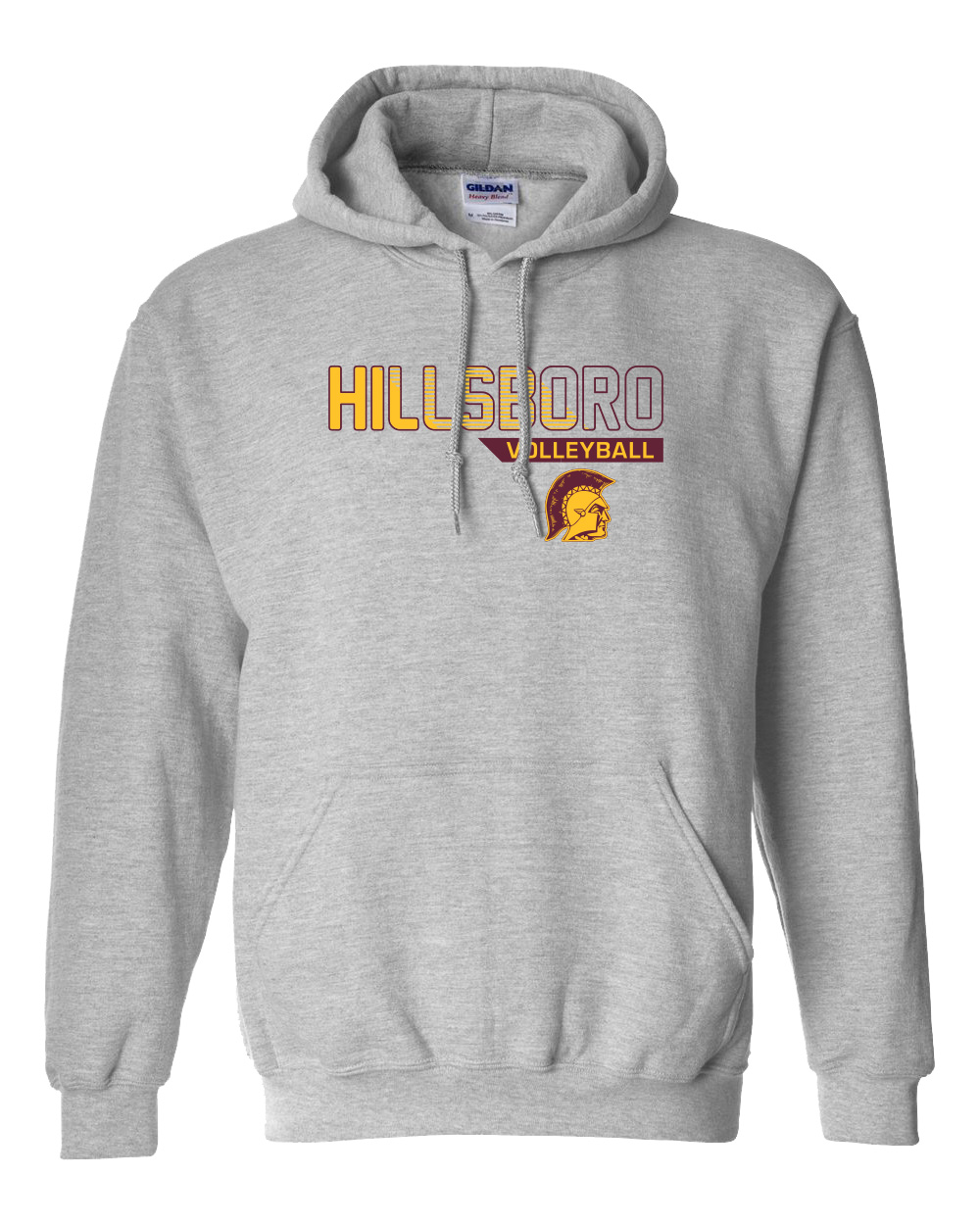 Hillsboro High School Volleyball Camp Hooded Sweatshirt