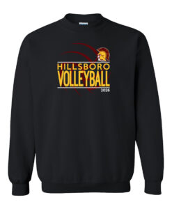 Hillsboro High School Volleyball Team Crewneck Sweatshirt