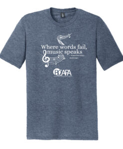 BCAPA "Words" T-Shirt