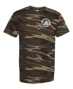 Hesston FCA Green Woodland Camo T-Shirt