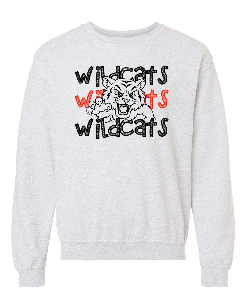 Moundridge Elementary Wildcat Crewneck Sweatshirt
