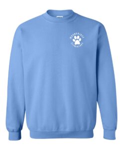 Moundridge Elementary Carolina Blue Paw Crewneck Sweatshirt