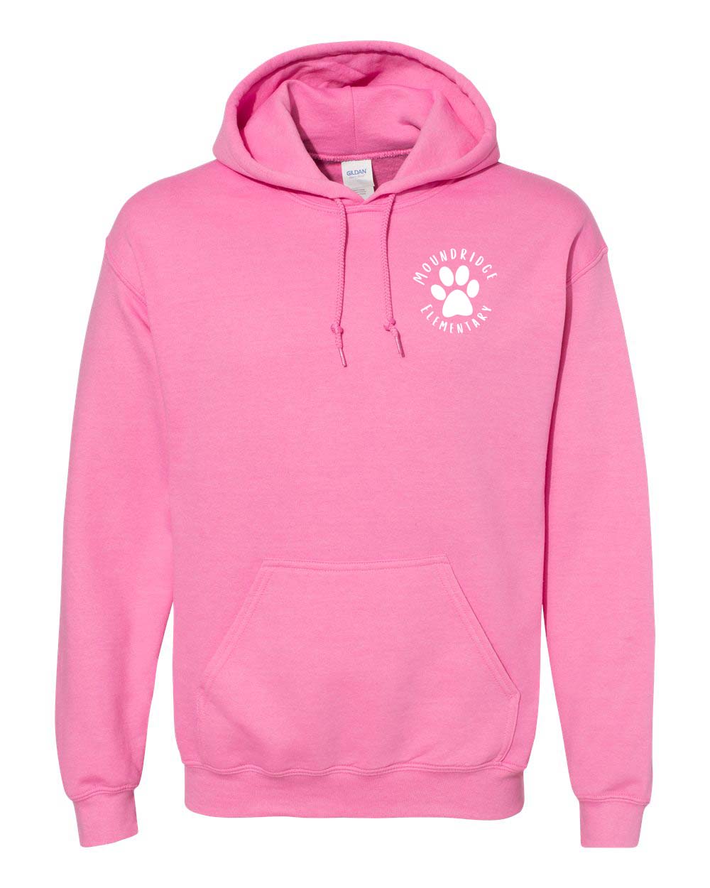 Moundridge Elementary Pink Hooded Sweatshirt