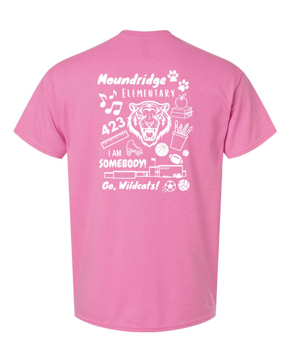 Moundridge Elementary Paw T-Shirt - Image 4