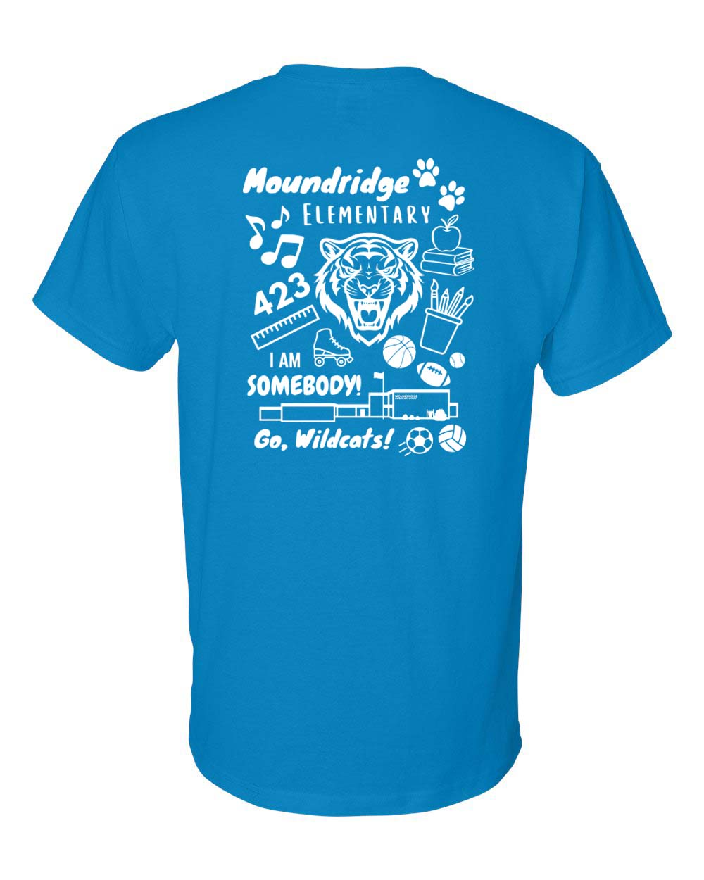 Moundridge Elementary Paw T-Shirt - Image 2