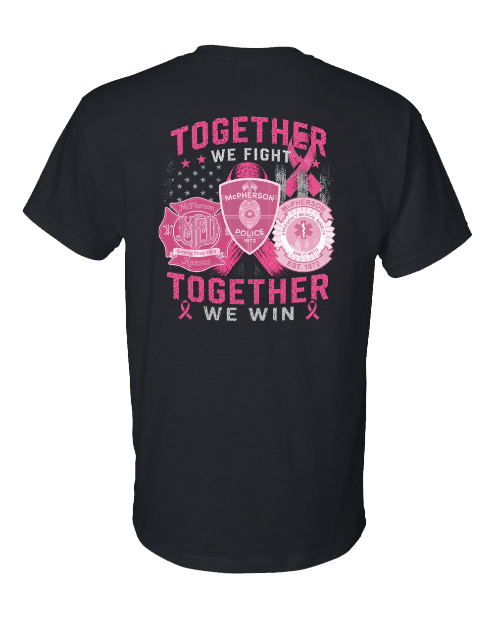 McPherson Emergency Response Black T-Shirt