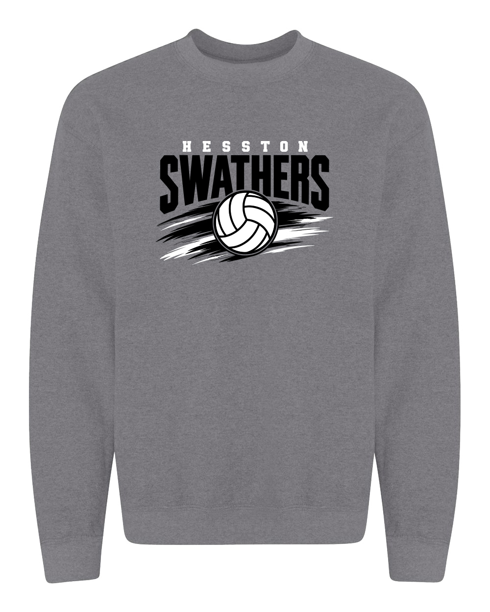 Hesston Middle School Volleyball Crewneck Sweatshirt
