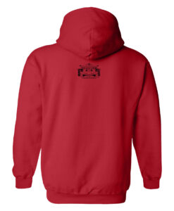 Hesston Middle School Volleyball Hooded Sweatshirt - Image 3