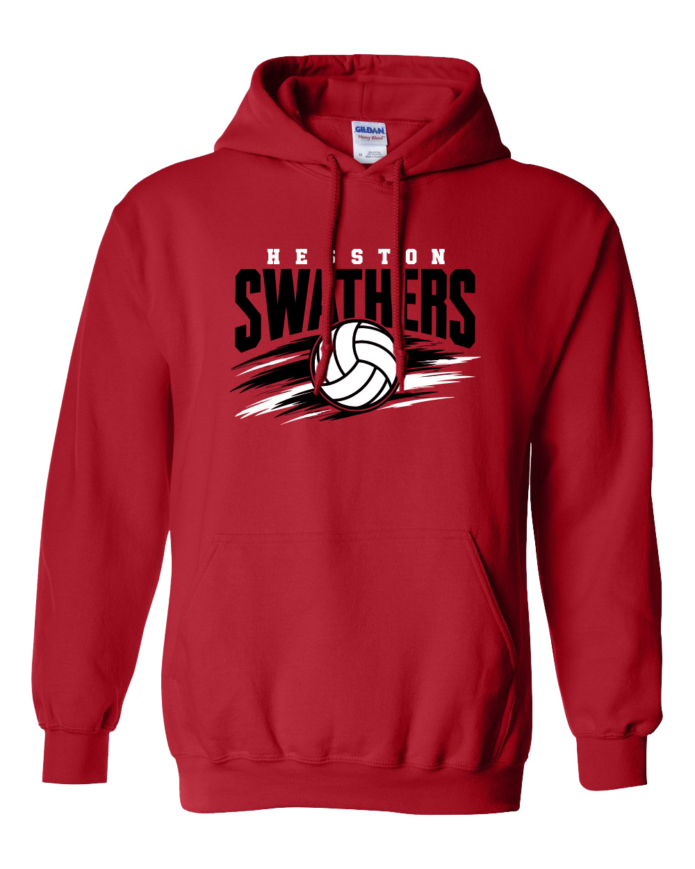 Hesston Middle School Volleyball Hooded Sweatshirt