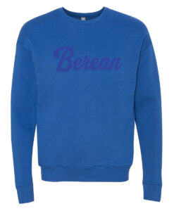 Berean Academy "Script" Sponge Crewneck Sweatshirt