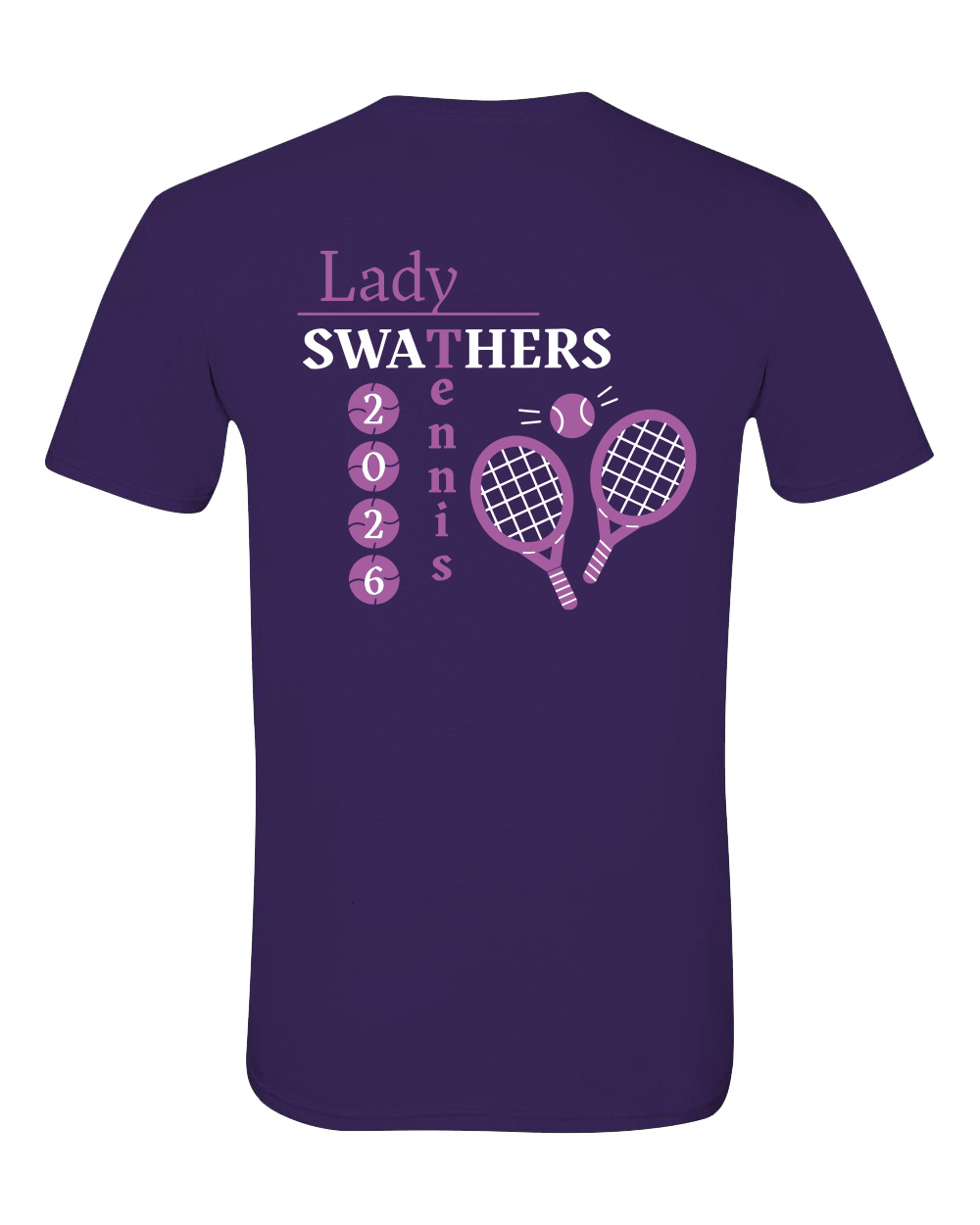 Hesston High School Tennis T-Shirt - Image 2